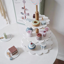 Load image into Gallery viewer, **Pre-order (Ships in 2-3 Weeks)**22 Pcs Cake Pop Shop Pretend Dessert Bakery Play Set