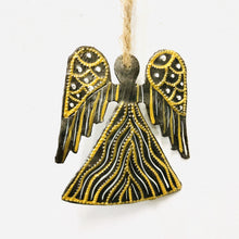 Load image into Gallery viewer, Painted Steel Angel Ornament