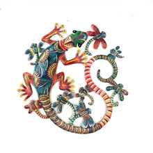 Load image into Gallery viewer, Lizard and Dragonflies