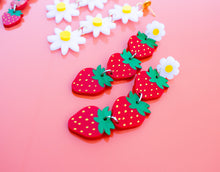 Load image into Gallery viewer, Strawberry Large Dangles
