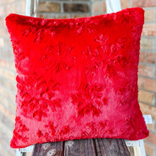 Load image into Gallery viewer, Finished 18x18 Pillow Cover with Invisible Zipper