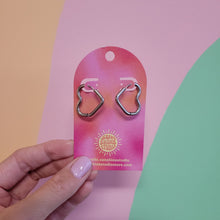 Load image into Gallery viewer, Stainless Steel Shape Hoops