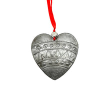 Load image into Gallery viewer, Steel Heart Ornament