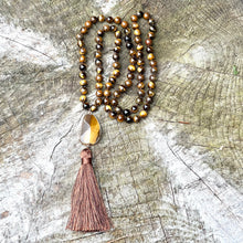 Load image into Gallery viewer, Tiger Eye Inner Strength &amp; Confidence Necklace