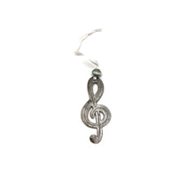 Load image into Gallery viewer, Treble Clef Ornament