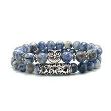 Load image into Gallery viewer, Color Therapy Calm Blue Jasper Bracelet