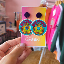 Load image into Gallery viewer, Horoscope Poses Earrings