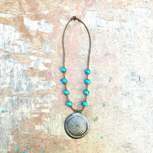 Load image into Gallery viewer, Steel Drum Medallion Necklace