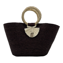 Load image into Gallery viewer, Woven Palm Beach Tote