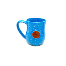 Load image into Gallery viewer, Hope Button Mug- Blue Speckles
