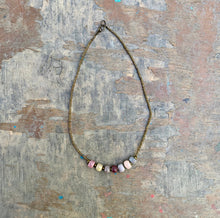 Load image into Gallery viewer, Jhimina Happy Necklace- Fresh Colors!