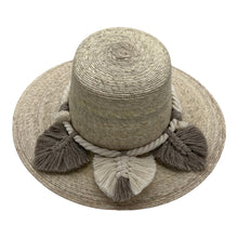 Load image into Gallery viewer, Naples Palm Hat - Leaves Macrame Band