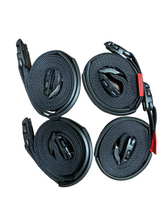 Load image into Gallery viewer, 10 Ft Black ACW Buckle Spa Hot Tub Cover Adjustable Wind Straps | 2 COMPLETE KITS