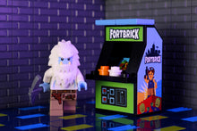 Load image into Gallery viewer, Fortbrick Arcade Machine Building Set made using LEGO parts