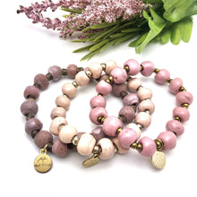 Load image into Gallery viewer, Ceramic Bead Bracelet Pack (set of 10)