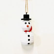 Load image into Gallery viewer, Cereal Box Snowman Ornament