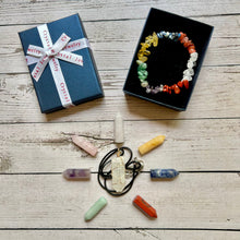 Load image into Gallery viewer, 7 Chakra Energy Balance Crystal Box