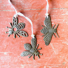 Load image into Gallery viewer, Bee Ornaments (Set of 3)