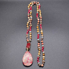 Load image into Gallery viewer, Red Imperial Jasper Passion &amp; Protection Necklace