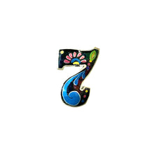 Load image into Gallery viewer, Painted Numbers - Black