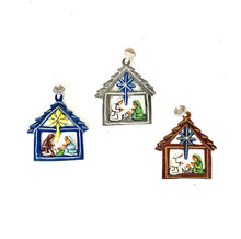Load image into Gallery viewer, Star Tiny Nativity Ornament