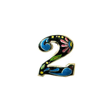 Load image into Gallery viewer, Painted Numbers - Black