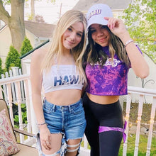 Load image into Gallery viewer, Monmouth Hawks White Bandeau Top