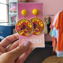 Load image into Gallery viewer, Horoscope Poses Earrings
