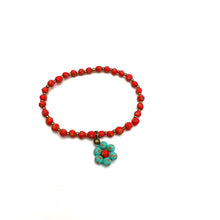 Load image into Gallery viewer, Ceramic Daisy Bracelet