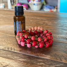 Load image into Gallery viewer, Sweetheart Aromatherapy Bracelet Set