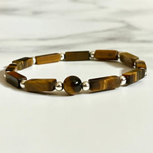 Load image into Gallery viewer, Tiger Eye Conquer Fear Bracelet