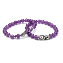 Load image into Gallery viewer, Color Therapy Amethyst Relaxation Bracelet