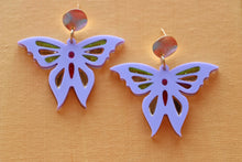 Load image into Gallery viewer, Purple Pastel Butterflies
