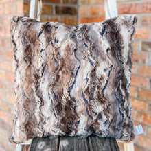 Load image into Gallery viewer, Finished 18x18 Pillow Cover with Invisible Zipper