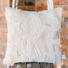 Load image into Gallery viewer, Finished 18x18 Pillow Cover with Invisible Zipper