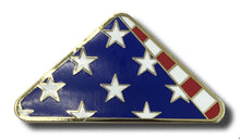 Load image into Gallery viewer, LL-013 Folded US Flag Pin Honor Guard