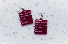 Load image into Gallery viewer, Dear Reader Taylor Swift Earrings