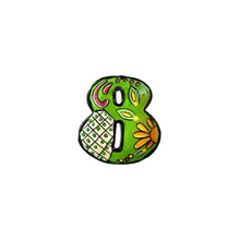 Load image into Gallery viewer, Painted Numbers - Green
