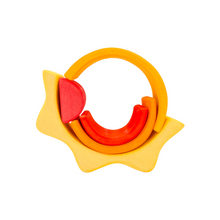 Load image into Gallery viewer, **Pre-order (Ships in 1-2 Weeks)**5-Piece Stained Mini Wooden Sun Rainbow Stacker