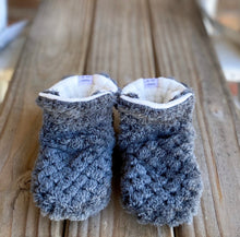 Load image into Gallery viewer, Classic Style Booties 6-12 months - 5" Sole Ready to Ship