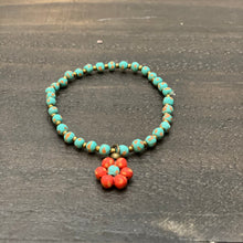 Load image into Gallery viewer, Ceramic Daisy Bracelet