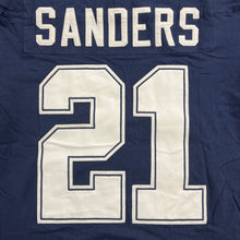 Load image into Gallery viewer, Deion Sanders Dallas Cowboys Throwback Retired Player Super Bowl Patch Long Sleeve Shirt