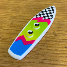 Load image into Gallery viewer, B3 Customs® Printed Ying Tang / Checkerboard Surfboard made from LEGO® bricks