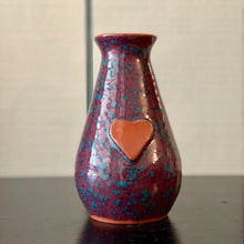 Load image into Gallery viewer, Calliope Heart Vase - Grape Festival