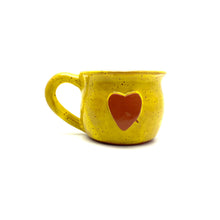 Load image into Gallery viewer, Calliope Heart Mug - Old Sunshine