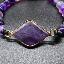 Load image into Gallery viewer, Amethyst Hope &amp; Dream Magnifier Bracelet