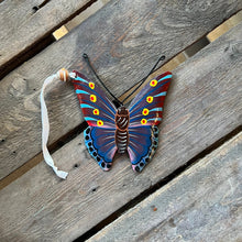 Load image into Gallery viewer, Painted Butterfly Ornament