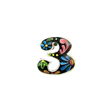 Load image into Gallery viewer, Painted Numbers - Black