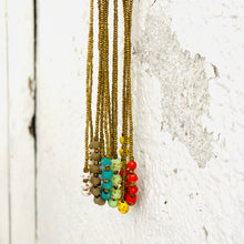 Load image into Gallery viewer, Antique Ceramic Necklace