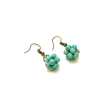 Load image into Gallery viewer, Micro-bead Ceramic Popcorn Earrings